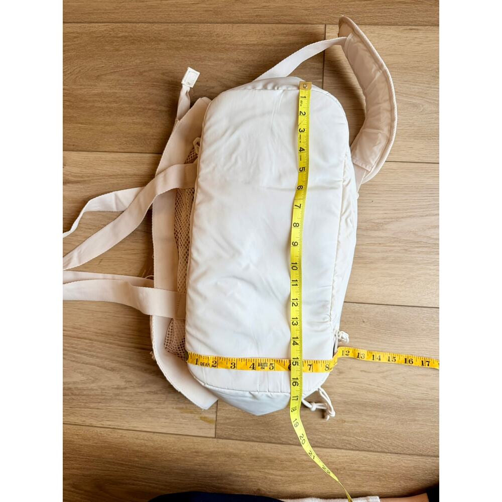BAGSMART Weekender Duffel Travel Gym Bag in Cream NWT - Picture 9 of 9